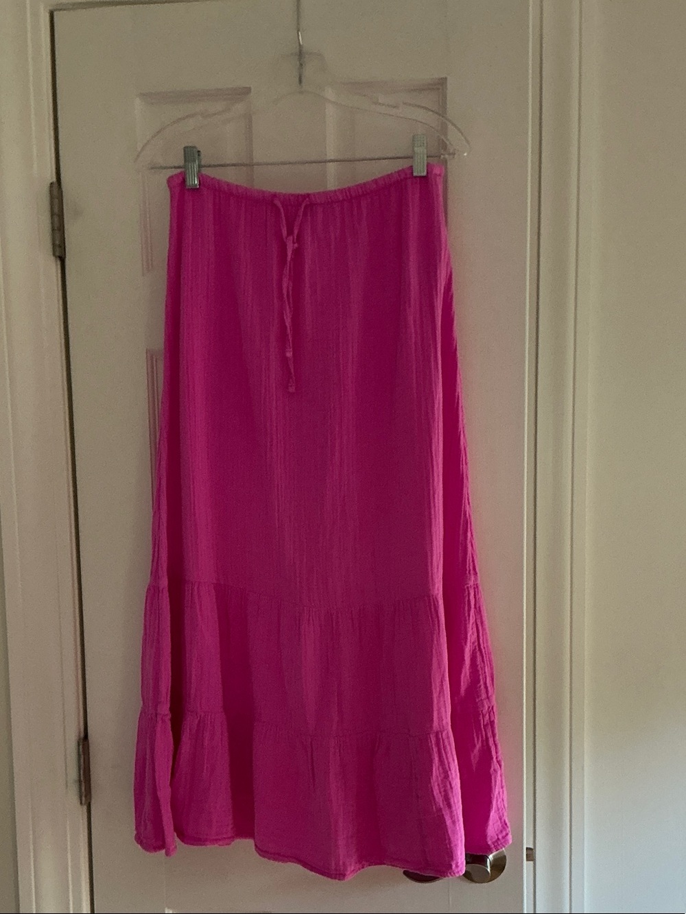 Gap Cotton Gauze Tiered Easy Maxi Skirt XS NWOT